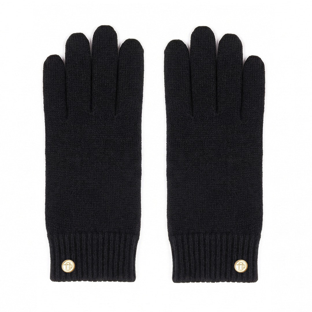 Victoria Classic Cashmere Gloves in Black